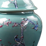 Maxbell Ceramic Ginger Jar Collection Household Storage Jars for Loose Tea Small