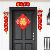 Maxbell Chinese Couplet Set Spring Festival Creative Household Door Stickers Decals
