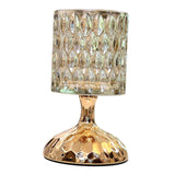 Maxbell Modern Flower Vase Desktop Vase Goblet Glass Vase for Living Room Decor