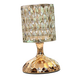 Maxbell Modern Flower Vase Desktop Vase Goblet Glass Vase for Living Room Decor