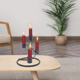 Maxbell Candles Holder Candlestick Desktop Scene Layout Stand Ornament Decoration