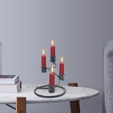 Maxbell Candles Holder Candlestick Desktop Scene Layout Stand Ornament Decoration