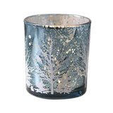 Maxbell Morden Candlestick Cup Candle Holder Decorative Tabletop Statue Crafts Blue