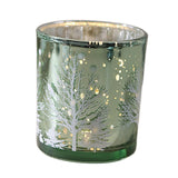 Maxbell Morden Candlestick Cup Candle Holder Decorative Tabletop Statue Crafts Green