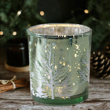 Maxbell Morden Candlestick Cup Candle Holder Decorative Tabletop Statue Crafts Green