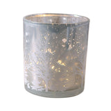 Maxbell Morden Candlestick Cup Candle Holder Decorative Tabletop Statue Crafts Argent