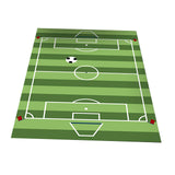 Maxbell Football Field Carpets Kids Play Nursery Soccer Area Rugs 100x160cm Stripe