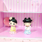 Maxbell Ancient Girl Figurine Statue Ornament for Tabletop Entrance Home Decoration White