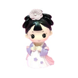 Maxbell Ancient Girl Figurine Statue Ornament for Tabletop Entrance Home Decoration White