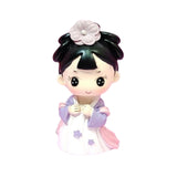 Maxbell Ancient Girl Figurine Statue Ornament for Tabletop Entrance Home Decoration White