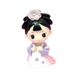 Maxbell Ancient Girl Figurine Statue Ornament for Tabletop Entrance Home Decoration White