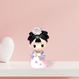 Maxbell Ancient Girl Figurine Statue Ornament for Tabletop Entrance Home Decoration White