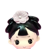 Maxbell Ancient Girl Figurine Statue Ornament for Tabletop Entrance Home Decoration White