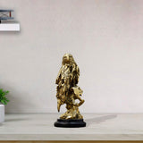Maxbell Resin Eagle Statue Bird Figurine Ornament for Desktop Decoration Collectible Aureate
