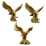 Maxbell Modern Eagle Sculpture Collectible Statue for Wedding Entrance Display Stand Large