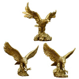 Maxbell Modern Eagle Sculpture Collectible Statue for Wedding Entrance Display Stand Large