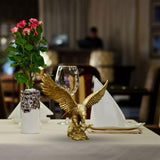 Maxbell Modern Eagle Sculpture Collectible Statue for Wedding Entrance Display Stand Large