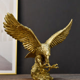 Maxbell Modern Eagle Sculpture Collectible Statue for Wedding Entrance Display Stand Large