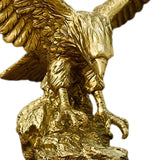 Maxbell Modern Eagle Sculpture Collectible Statue for Wedding Entrance Display Stand Medium