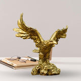 Maxbell Modern Eagle Sculpture Collectible Statue for Wedding Entrance Display Stand Small