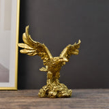 Maxbell Modern Eagle Sculpture Collectible Statue for Wedding Entrance Display Stand Small
