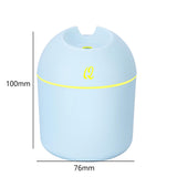 Maxbell Cute 220ml Portable Mist Humidifier with USB Cable Auto Shut Off Convenient Blue