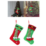 Maxbell Christmas Stockings Xmas Tree Decorations for Indoor Fireplace Decoration Red