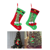 Maxbell Christmas Stockings Xmas Tree Decorations for Indoor Fireplace Decoration Red