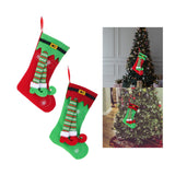 Maxbell Christmas Stockings Xmas Tree Decorations for Indoor Fireplace Decoration Red