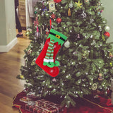 Maxbell Christmas Stockings Xmas Tree Decorations for Indoor Fireplace Decoration Red