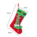 Maxbell Christmas Stockings Xmas Tree Decorations for Indoor Fireplace Decoration Red