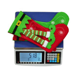 Maxbell Christmas Stockings Xmas Tree Decorations for Indoor Fireplace Decoration Green