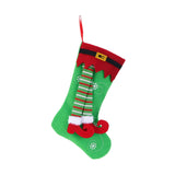 Maxbell Christmas Stockings Xmas Tree Decorations for Indoor Fireplace Decoration Green