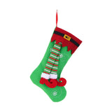 Maxbell Christmas Stockings Xmas Tree Decorations for Indoor Fireplace Decoration Green