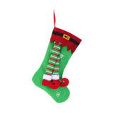 Maxbell Christmas Stockings Xmas Tree Decorations for Indoor Fireplace Decoration Green