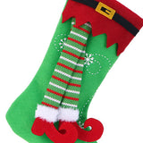 Maxbell Christmas Stockings Xmas Tree Decorations for Indoor Fireplace Decoration Green