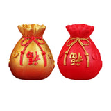 Maxbell Chinese Flower Vase Resin Flower Pot New Year Party Home Plant Planter Decor Red