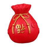 Maxbell Chinese Flower Vase Resin Flower Pot New Year Party Home Plant Planter Decor Red