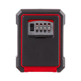 Maxbell Key Storage Lock Box 4 Digit Password Key Storage Case Wall Mounted for Home Red