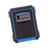 Maxbell Key Storage Lock Box 4 Digit Password Key Storage Case Wall Mounted for Home Blue