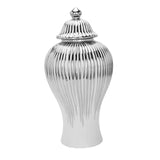 Maxbell Ceramic Ginger Jar Storage Vase Crafts Home Decor Handmade Collectible Large