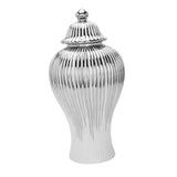 Maxbell Ceramic Ginger Jar Storage Vase Crafts Home Decor Handmade Collectible Large