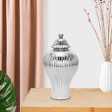 Maxbell Ceramic Ginger Jar Storage Vase Crafts Home Decor Handmade Collectible Small