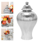 Maxbell Ceramic Ginger Jar Storage Vase Crafts Home Decor Handmade Collectible Small