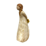 Maxbell lady Statue Figurine Desktop Resin Girl Bedroom Cabinet Wedding White