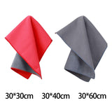 Maxbell Car Wash Drying Towel Reusable and Washable Spotless for Car Washing Drying red 30cmx30cm