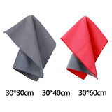Maxbell Car Wash Drying Towel Reusable and Washable Spotless for Car Washing Drying red 30cmx30cm
