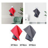 Maxbell Car Wash Drying Towel Reusable and Washable Spotless for Car Washing Drying red 30cmx30cm