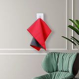 Maxbell Car Wash Drying Towel Reusable and Washable Spotless for Car Washing Drying red 30cmx30cm