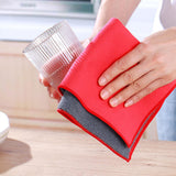 Maxbell Car Wash Drying Towel Reusable and Washable Spotless for Car Washing Drying red 30cmx30cm